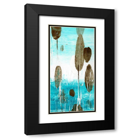 Cattails I Black Modern Wood Framed Art Print with Double Matting by Harper, Ethan