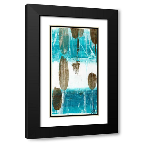 Cattails III Black Modern Wood Framed Art Print with Double Matting by Harper, Ethan