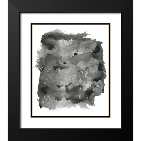 Dolomite I Black Modern Wood Framed Art Print with Double Matting by Binder, Vanessa