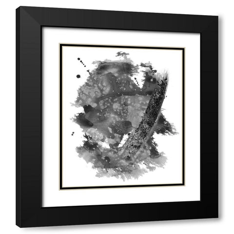 Dolomite II Black Modern Wood Framed Art Print with Double Matting by Binder, Vanessa