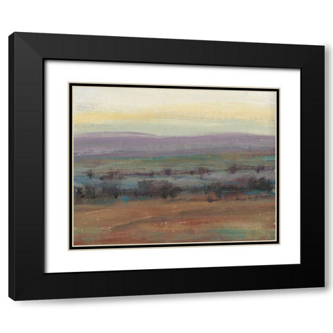 Fast Fading Light I Black Modern Wood Framed Art Print with Double Matting by OToole, Tim