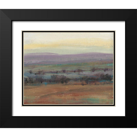 Fast Fading Light I Black Modern Wood Framed Art Print with Double Matting by OToole, Tim