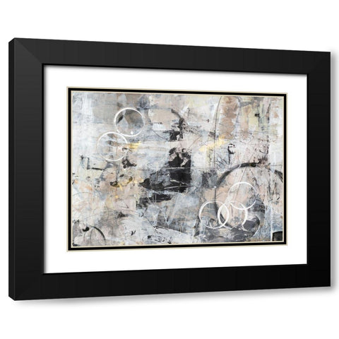 Fraction of Time I Black Modern Wood Framed Art Print with Double Matting by OToole, Tim