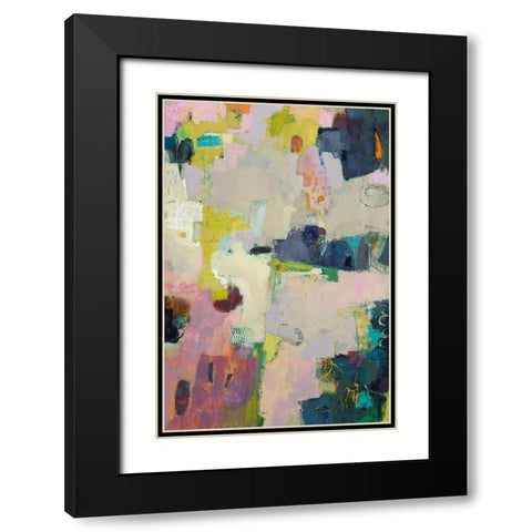 Sona Black Modern Wood Framed Art Print with Double Matting by Jachimiec, Sue