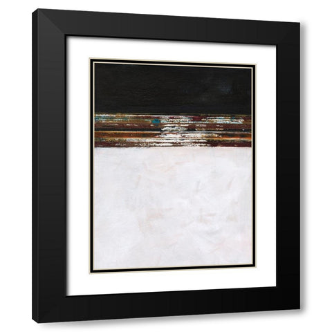 A Sense of Space III Black Modern Wood Framed Art Print with Double Matting by Fuchs, Jodi