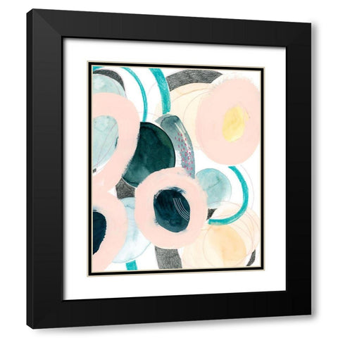 Planetarium I Black Modern Wood Framed Art Print with Double Matting by Popp, Grace