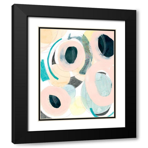 Planetarium II Black Modern Wood Framed Art Print with Double Matting by Popp, Grace