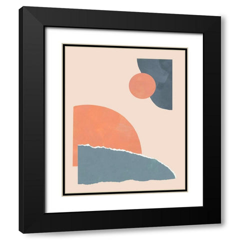 Summer Isle I Black Modern Wood Framed Art Print with Double Matting by Green, Jacob