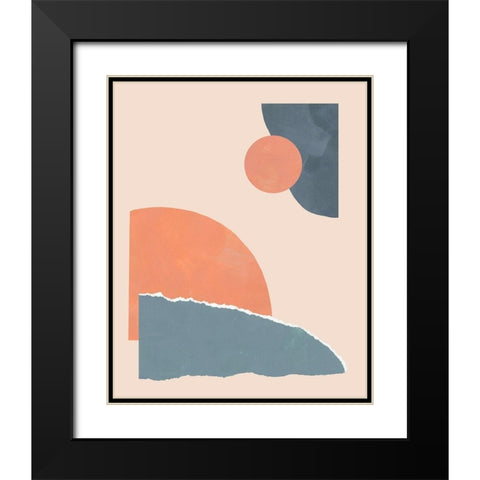Summer Isle I Black Modern Wood Framed Art Print with Double Matting by Green, Jacob