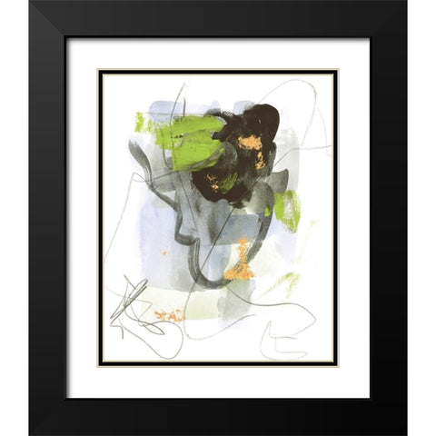 Bitter Sweet II Black Modern Wood Framed Art Print with Double Matting by Wang, Melissa