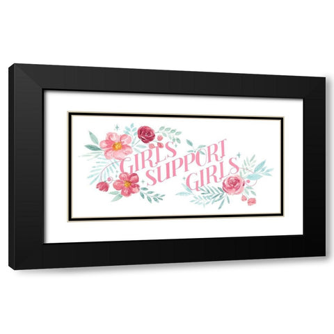 Women Up I Black Modern Wood Framed Art Print with Double Matting by Popp, Grace