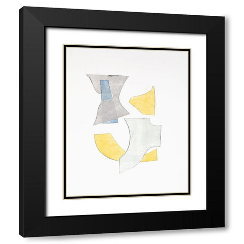 Widget I Black Modern Wood Framed Art Print with Double Matting by Delamater, Rob
