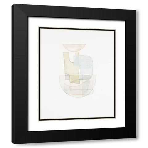 Widget IV Black Modern Wood Framed Art Print with Double Matting by Delamater, Rob
