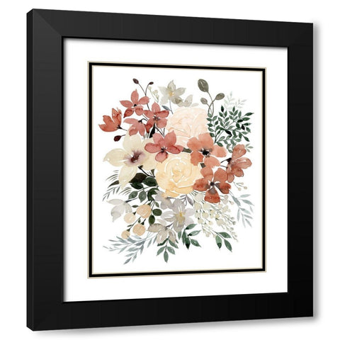 Dried Bouquet I Black Modern Wood Framed Art Print with Double Matting by Popp, Grace