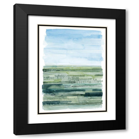 Moor Awakening I Black Modern Wood Framed Art Print with Double Matting by Popp, Grace