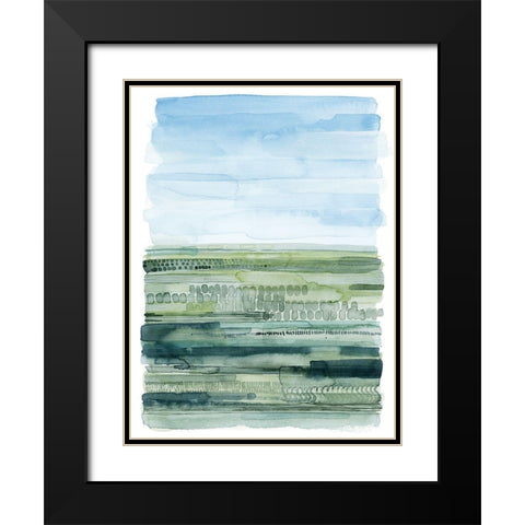 Moor Awakening I Black Modern Wood Framed Art Print with Double Matting by Popp, Grace