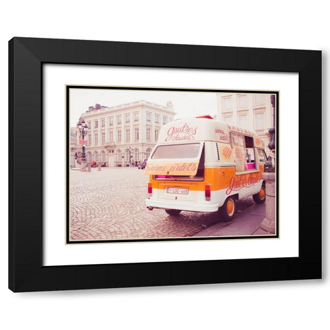 European Charms I Black Modern Wood Framed Art Print with Double Matting by Quintero, Sonja