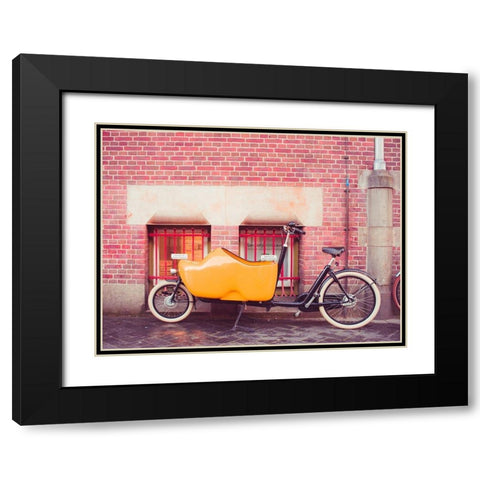 European Charms II Black Modern Wood Framed Art Print with Double Matting by Quintero, Sonja