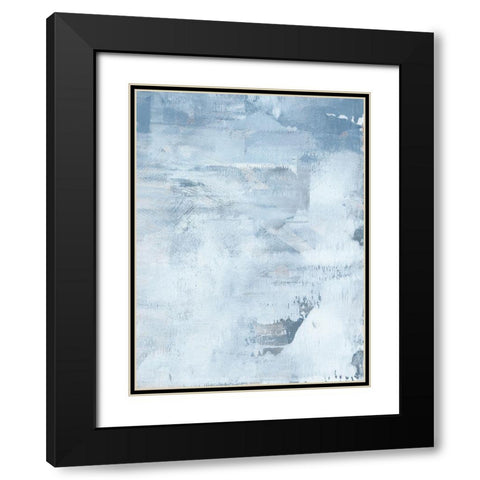 Permafrost I Black Modern Wood Framed Art Print with Double Matting by Green, Jacob