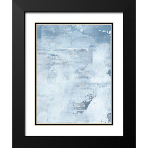 Permafrost I Black Modern Wood Framed Art Print with Double Matting by Green, Jacob