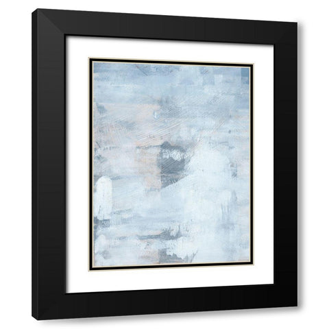 Permafrost II Black Modern Wood Framed Art Print with Double Matting by Green, Jacob