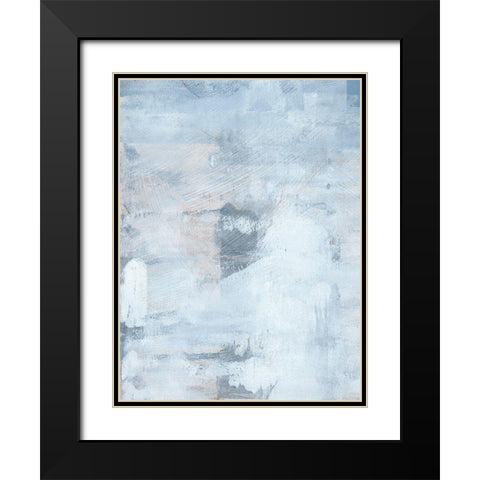 Permafrost II Black Modern Wood Framed Art Print with Double Matting by Green, Jacob