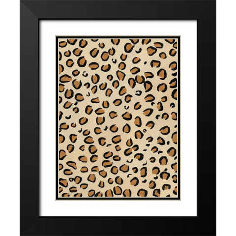 Of the Wild Patterns IV Black Modern Wood Framed Art Print with Double Matting by Moore, Regina