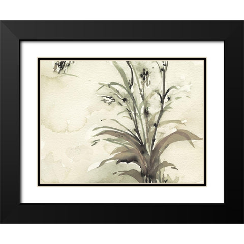 Plant of the Age I Black Modern Wood Framed Art Print with Double Matting by Dixon, Samuel