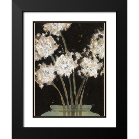 Dandy Lions I Black Modern Wood Framed Art Print with Double Matting by Dixon, Samuel