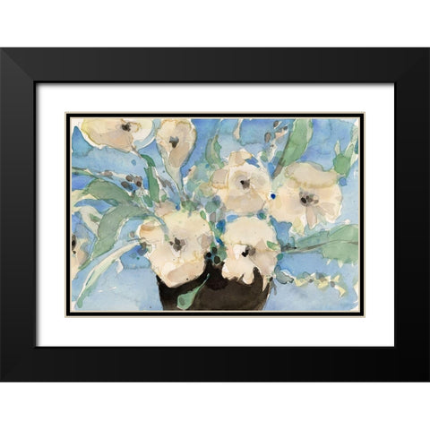 Potted Fragrant II Black Modern Wood Framed Art Print with Double Matting by Dixon, Samuel