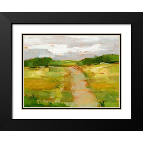 Over the Horizon III Black Modern Wood Framed Art Print with Double Matting by Harper, Ethan