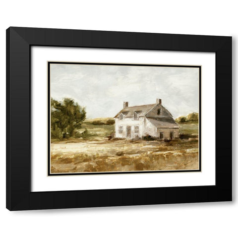 Country Harvest II Black Modern Wood Framed Art Print with Double Matting by Harper, Ethan