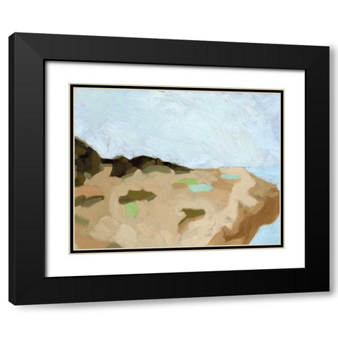 Puerto Balao I Black Modern Wood Framed Art Print with Double Matting by Green, Jacob