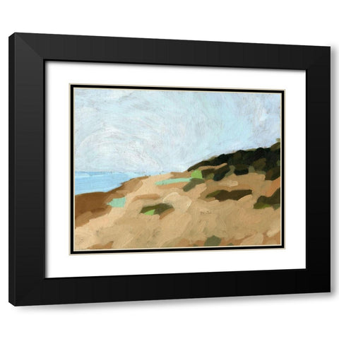 Puerto Balao II Black Modern Wood Framed Art Print with Double Matting by Green, Jacob