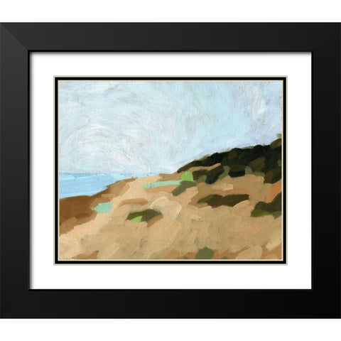 Puerto Balao II Black Modern Wood Framed Art Print with Double Matting by Green, Jacob
