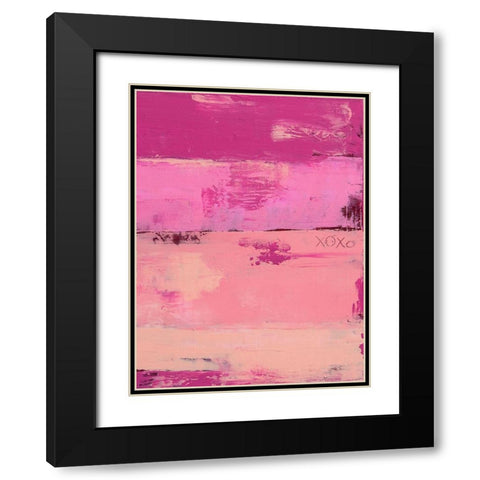 Sweet Heart Hotel II Black Modern Wood Framed Art Print with Double Matting by Ashley, Erin