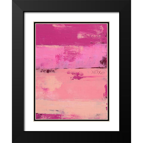 Sweet Heart Hotel II Black Modern Wood Framed Art Print with Double Matting by Ashley, Erin
