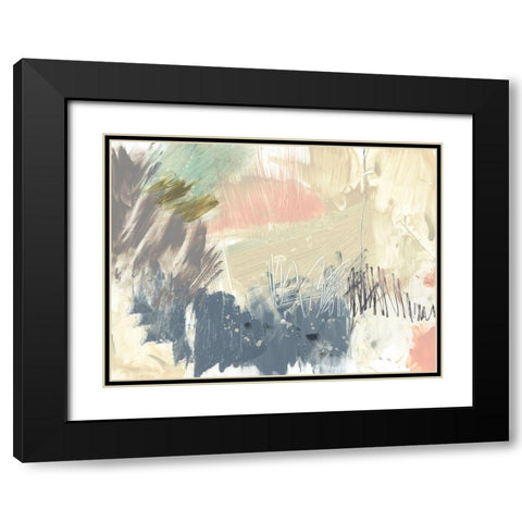 Pastel Immersion I Black Modern Wood Framed Art Print with Double Matting by Goldberger, Jennifer