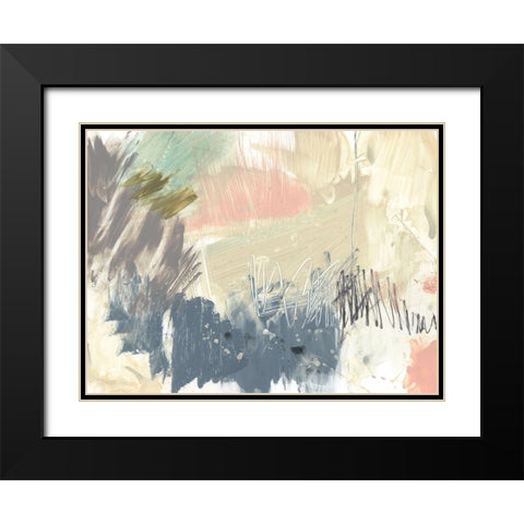 Pastel Immersion I Black Modern Wood Framed Art Print with Double Matting by Goldberger, Jennifer