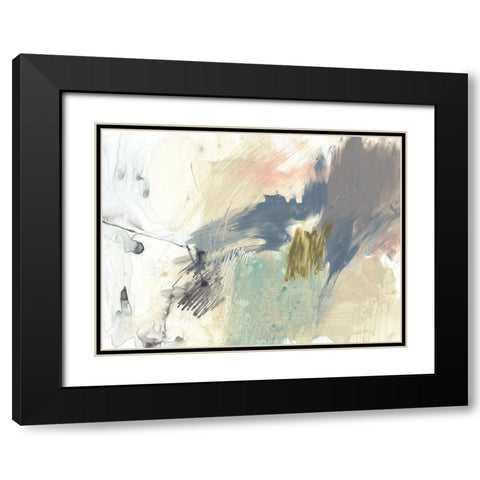 Pastel Immersion II Black Modern Wood Framed Art Print with Double Matting by Goldberger, Jennifer