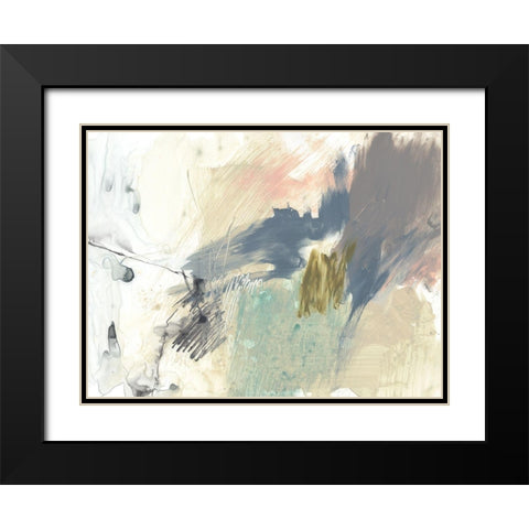 Pastel Immersion II Black Modern Wood Framed Art Print with Double Matting by Goldberger, Jennifer