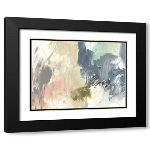 Pastel Immersion III Black Modern Wood Framed Art Print with Double Matting by Goldberger, Jennifer