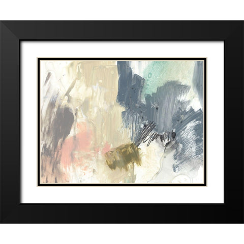 Pastel Immersion III Black Modern Wood Framed Art Print with Double Matting by Goldberger, Jennifer