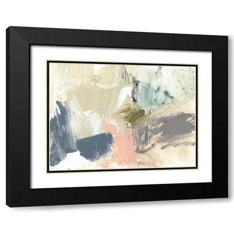 Pastel Immersion IV Black Modern Wood Framed Art Print with Double Matting by Goldberger, Jennifer