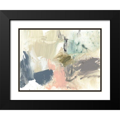 Pastel Immersion IV Black Modern Wood Framed Art Print with Double Matting by Goldberger, Jennifer