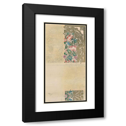 Vintage Design Sketch IV Black Modern Wood Framed Art Print with Double Matting by Baxter Mill Archive