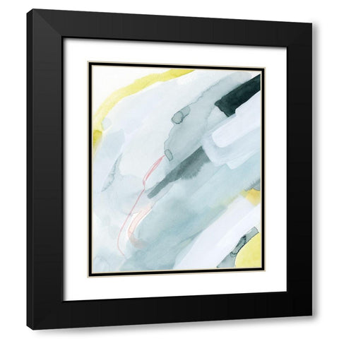 Pastel Sunrise I Black Modern Wood Framed Art Print with Double Matting by Popp, Grace