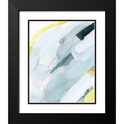 Pastel Sunrise I Black Modern Wood Framed Art Print with Double Matting by Popp, Grace