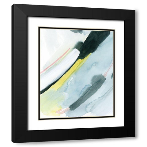 Pastel Sunrise III Black Modern Wood Framed Art Print with Double Matting by Popp, Grace