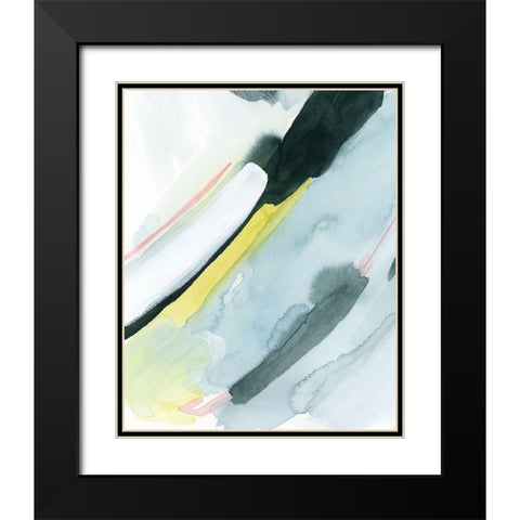 Pastel Sunrise III Black Modern Wood Framed Art Print with Double Matting by Popp, Grace